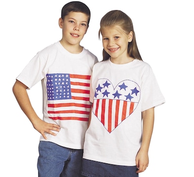 S&S® Child Sized Large First-Quality T-Shirt, White