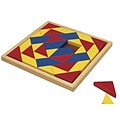 S&S® 10 1/2 x 10 1/2 x 3/4 Wood Puzzle, Mosaic
