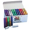 Color Splash Mini Glitter Craft Glue Pens, 4 oz., Transparent, 72/Pack (GL607)