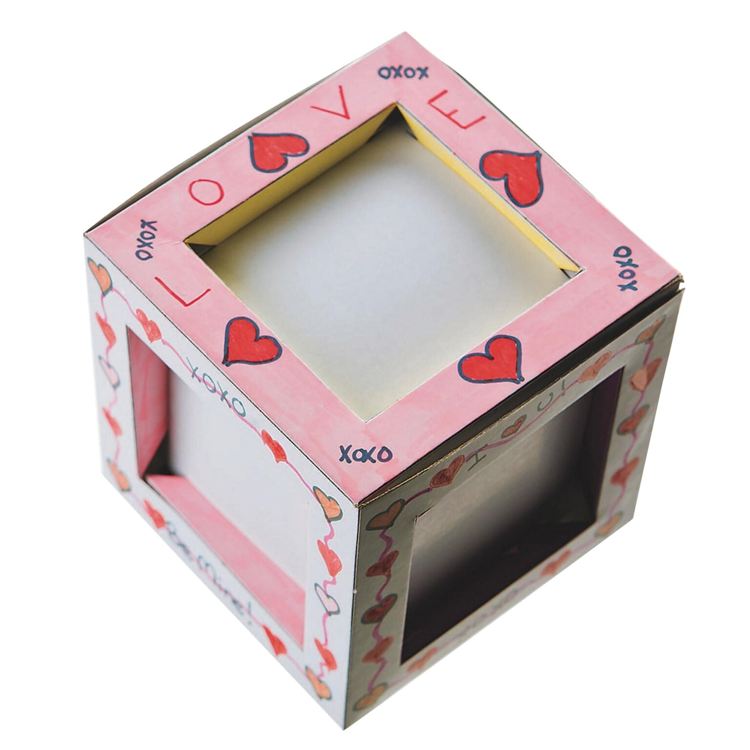 S&S 3D Cube Frame Craft Kit, 24/Pack (GP1103)