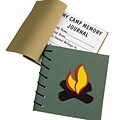 S&S Worldwide Super Foam® Camp Journal Craft Kit, 24/Pack (GP1386)