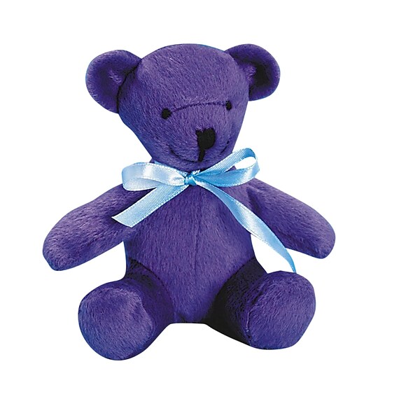 S&S Worldwide Stuffable Bears Craft Kit, 12/Pack