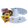 S&S® Color-Me™ Spirit Megaphone Craft Kit; 30/Pack