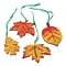 S&S Worldwide Wood Leaves Craft Kit; 48/Pack