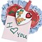 S&S Worldwide Heart-To-Heart Note Holders Craft Kit, 24/Pack