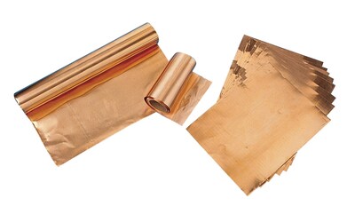 S&S® 4 1/2 x 4 1/2 Foil Sheets; Copper, 40/Pack