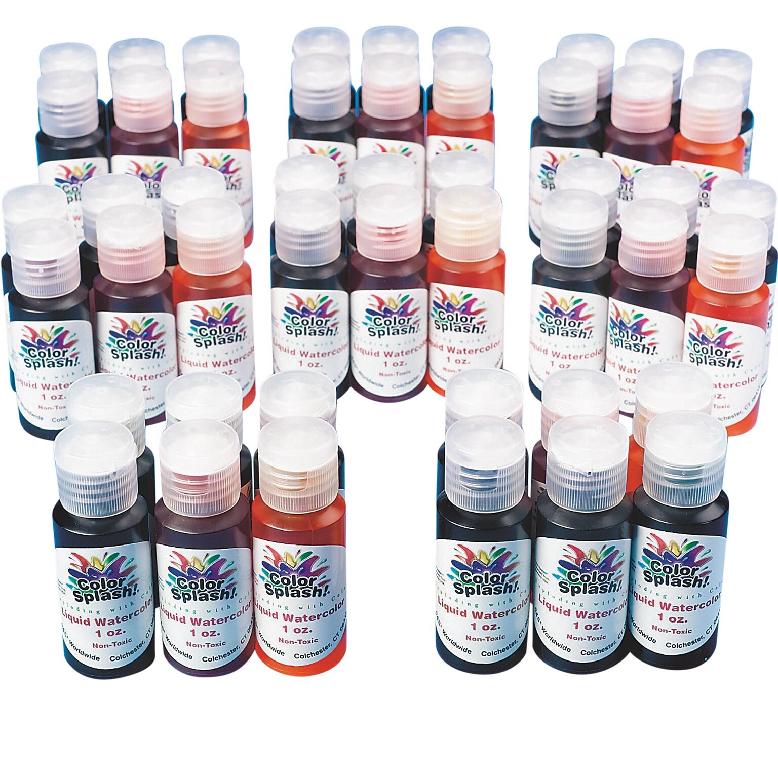 Color Splash® 1 oz. Liquid Watercolors Pass Around Pack