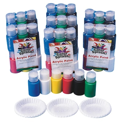 Color Splash® 3/4 oz. Acrylic Paint Pass Around Pack