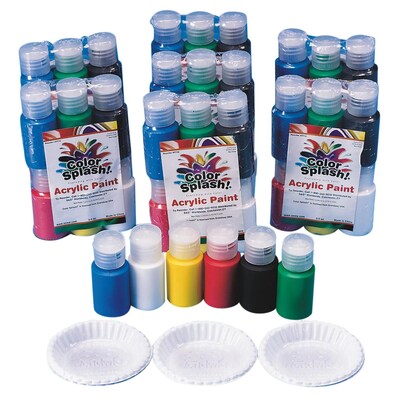 Color Splash® 3/4 oz. Acrylic Paint Pass Around Pack