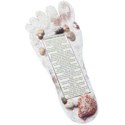 S&S® Footprints in the Sand Craft Kit, 24/Pack
