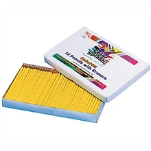 Color Splash Pencils Plus Pack, Yellow, 144/Pack