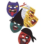 S&S Worldwide Halloween Masks Craft Kit, 24/Pack (SH164)