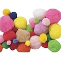S&S® 1 lbs. Assorted Size and Colors Pom Poms