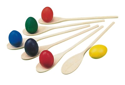Spectrum™ Eggs and Spoon Set, 6/Pack