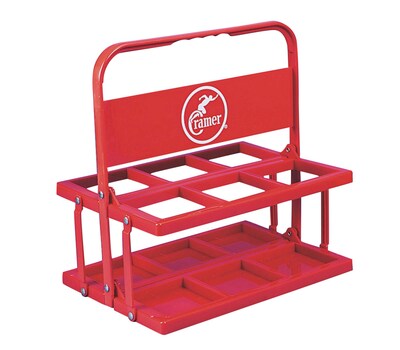 Cramer Collapsible Water Bottle Carrier, Red