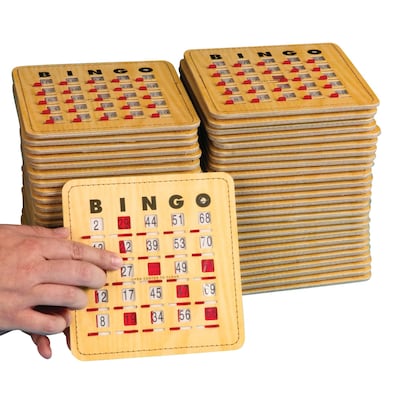 S&S Quick Clear Bingo Slide Card (W9210)