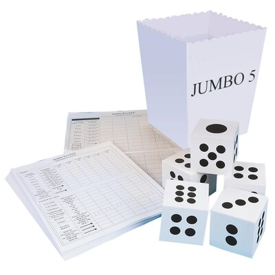 S&S Jumbo Games 3 Big Fivezee (W9540)