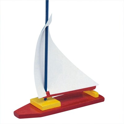 S&S® Unfinished Wooden Sailboat, 12/Pack