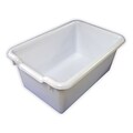 ECR4Kids Scoop Front Storage Bins - White 10-Pack