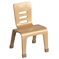 ECR4®Kids 16(H) Bentwood Chair, Natural, 2/Pack