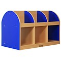 ECR4®Kids Colorful Essentials™ 2-Sided Toddler Book Stand, Blue