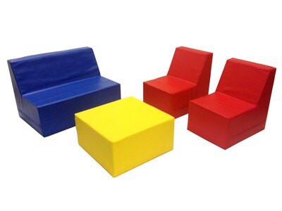 ECR4®Kids Softzone® Youth Seating Set, 4 Pieces/Set