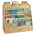 ECR4 Kids® Birch Display and Store Mobile Book Cart