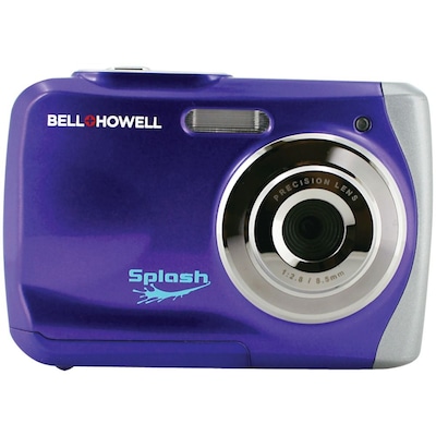 Bell & Howell WP7 Splash 12 MP Waterproof Digital Camera, Purple