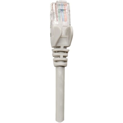 INTELLINET™ 10' Cat 5e RJ-45 UTP Network Patch Cable, Gray