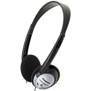 Panasonic Stereo Headphones, Black (RP-HT21)