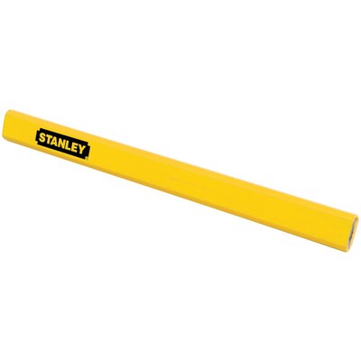 STANLEY® #2 Graphite Flat Point Carpenter Pencil
