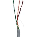Vericom® 1000 Pull Box Cat 5e UTP Solid Riser CMR Cable, Gray