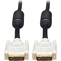 Tripp Lite 1 DVI-D Dual Link M/M TMDS Cable; Black