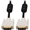 Tripp Lite 3 DVI-D Single Link M/M TMDS Cable; Black
