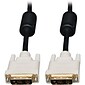 Tripp Lite 15 DVI-D Single Link M/M TMDS Cable; Black