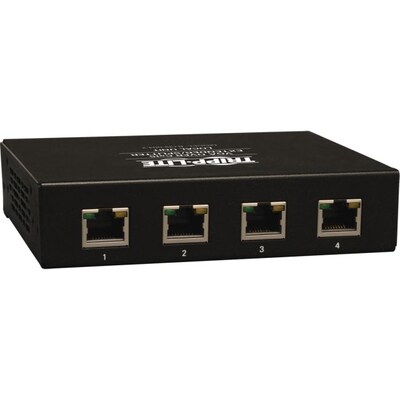 Tripp Lite 4-Port Transmitter VGA Over Cat5 Video Extender; Black