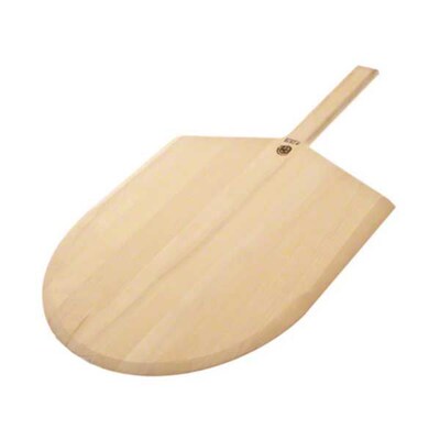 American Metalcraft 16 x 17 Wood Pizza Peel (2616)