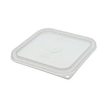 Cambro CamSquare Clear Square Seal Cover for 2 & 4 Quart Containers (SFC2SCPP190)