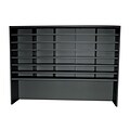 Marvel® Mailroom 42 x 60 x 14 35 Compartment Utility Sorter With Riser; Black