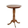 Boraam 42 Hardwood Spectator Pub Table; Fruitwood