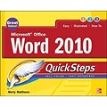 Microsoft Office Word 2010 Quicksteps Marty Matthews Paperback
