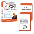 Getting Things Done Productivity Cards David Allen Cards