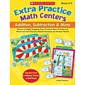 Extra Practice Math Centers: Addition, Subtraction & More Mary Peterson Paperback