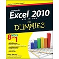 Excel 2010 All-in-One For Dummies Greg Harvey Paperback