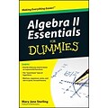 Algebra II Essentials For Dummies Mary Jane Sterling Paperback
