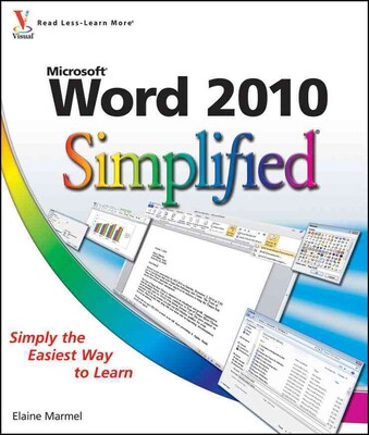 Word 2010 Simplified (Simplified (Wiley)) Elaine Marmel Paperback