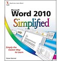 Word 2010 Simplified (Simplified (Wiley)) Elaine Marmel Paperback