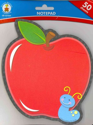 Carson Dellosa Apple Notepad