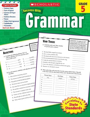 Scholastic Success With Grammar, Grade 5
