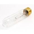 Bulbrite® 25 Watt 130 Volt T10 Bulb, Clear/Warm White, 25/Pack